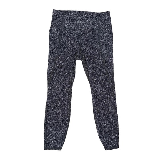 Athleta Lighting Static 7/8 Tight Leggings Womens High Rise Stretch Black Medium - Picture 5 of 14